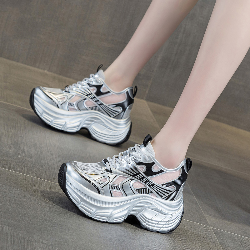 Chunky Sneaker Platform - Zapatillas Deportivas con Plataforma Oculta para