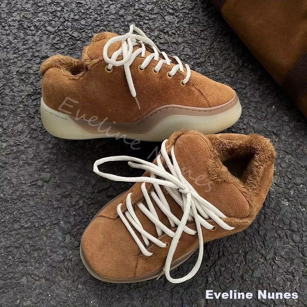 Street Fashion Online - Botas de Invierno Casuales Planas para