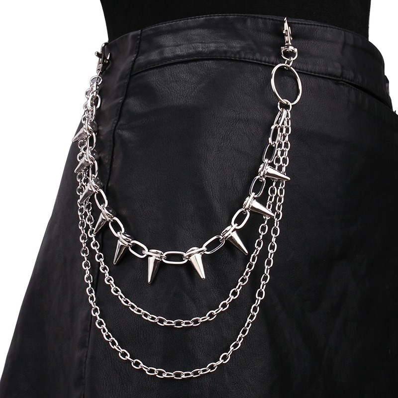 Street Fashion Necklace - Hip Hop Punk Rock pantalones de
