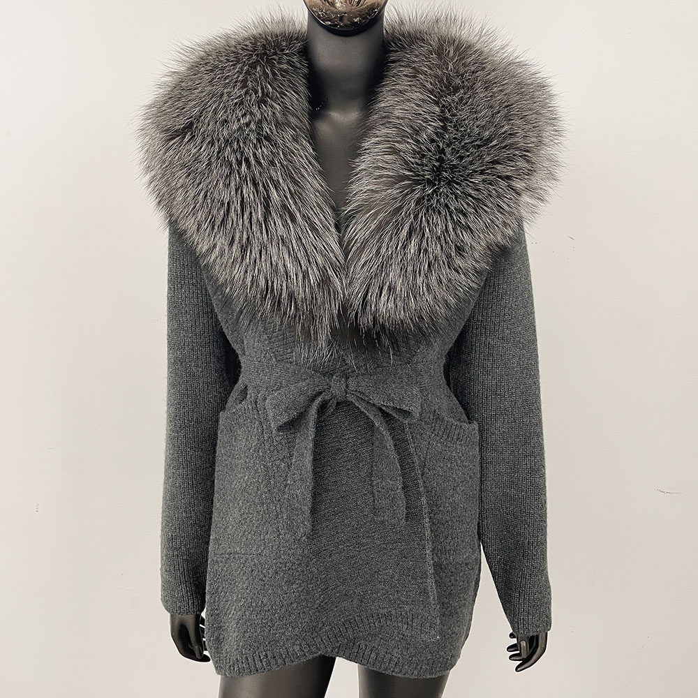 Street Fashion Store - OFTBUY, chaqueta de piel de mapache