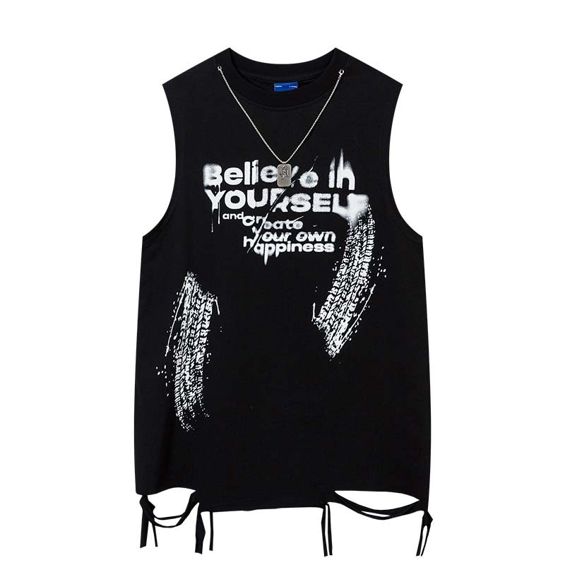 Street Fashion Graffiti - Camisetas sin mangas de moda para
