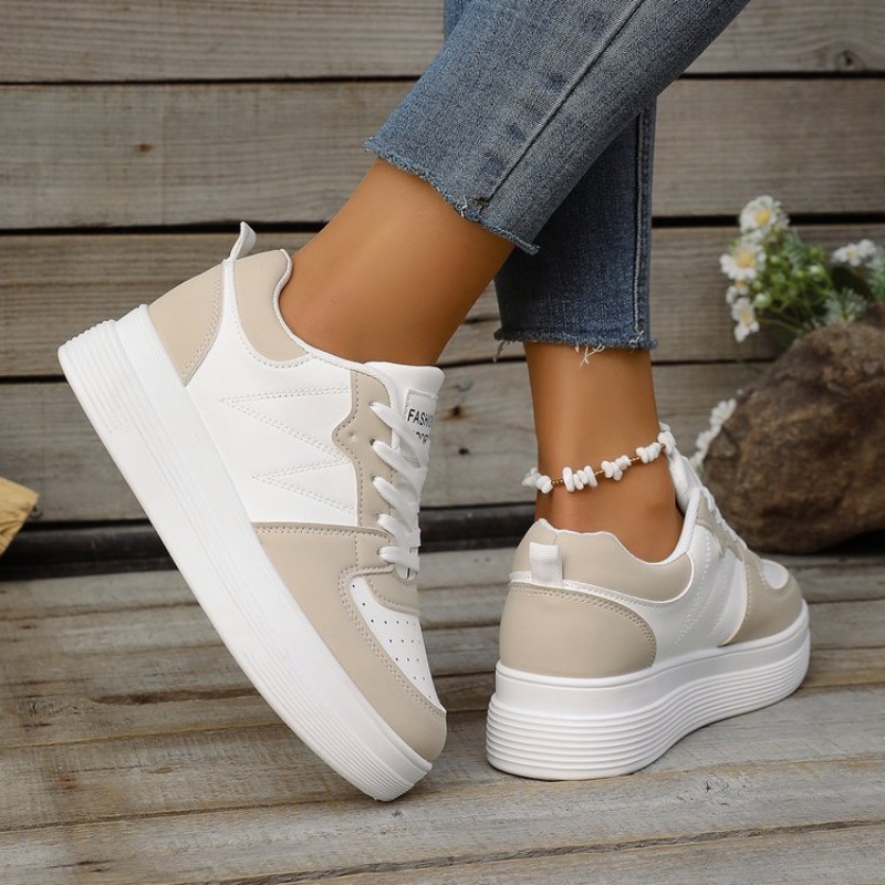 Zapatillas Deportivas de Plata - Chunky Sneaker Platform reseña y precio