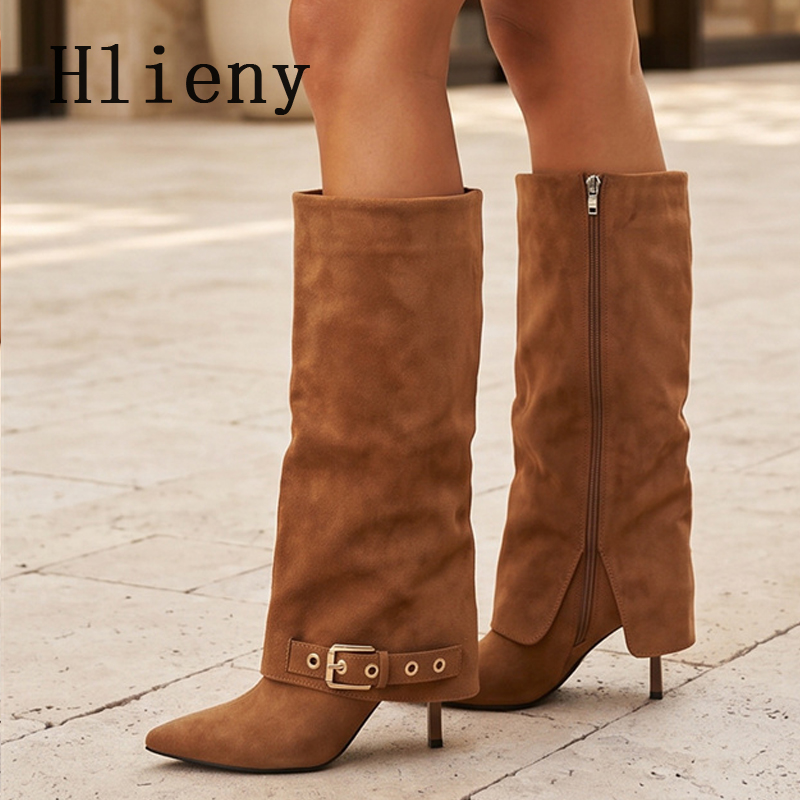 Hlieny Nuevo Diseño Botas Alta - Street Fashion Designer reseña y precio