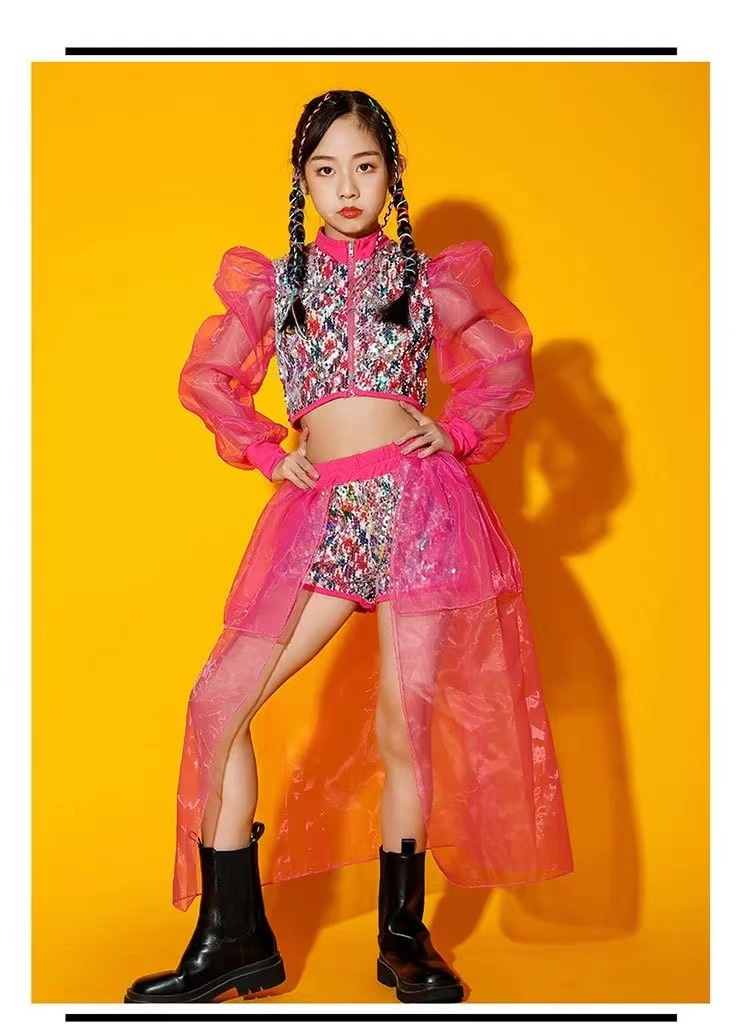 Traje de Danza Jazz para Niñas - Street Fashion Online reseña y precio