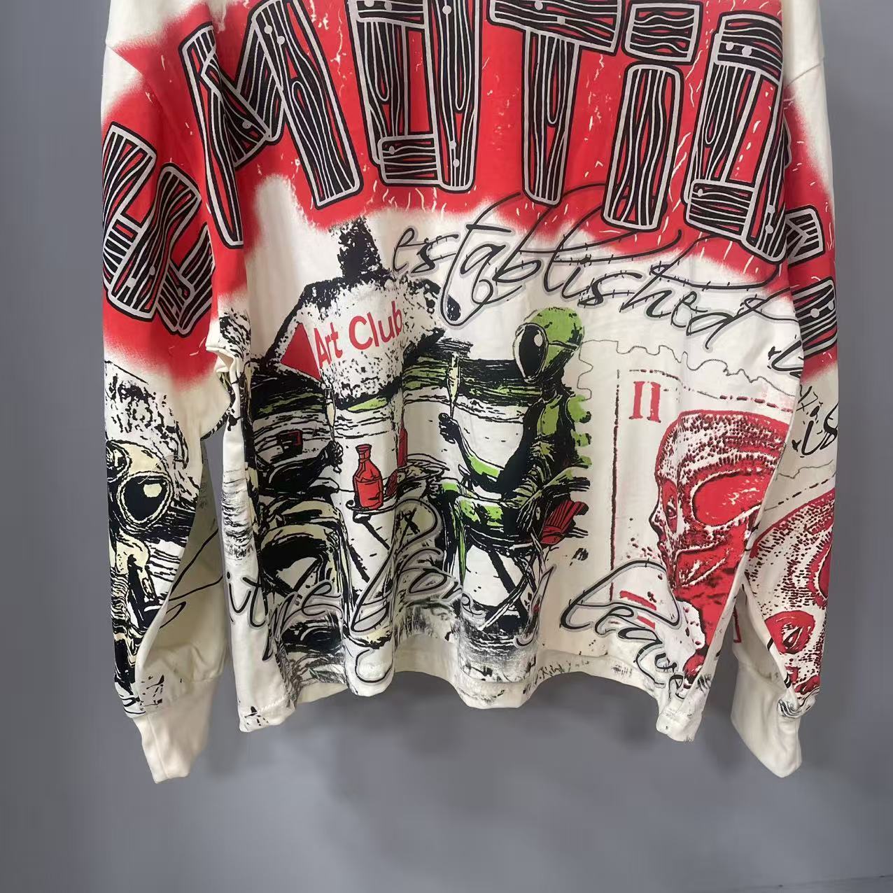 Camiseta de manga larga MIXED- - Street Fashion Designer reseña y precio