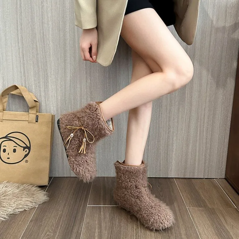 Zapatos blancos con forro pola - Street Fashion Online reseña y precio