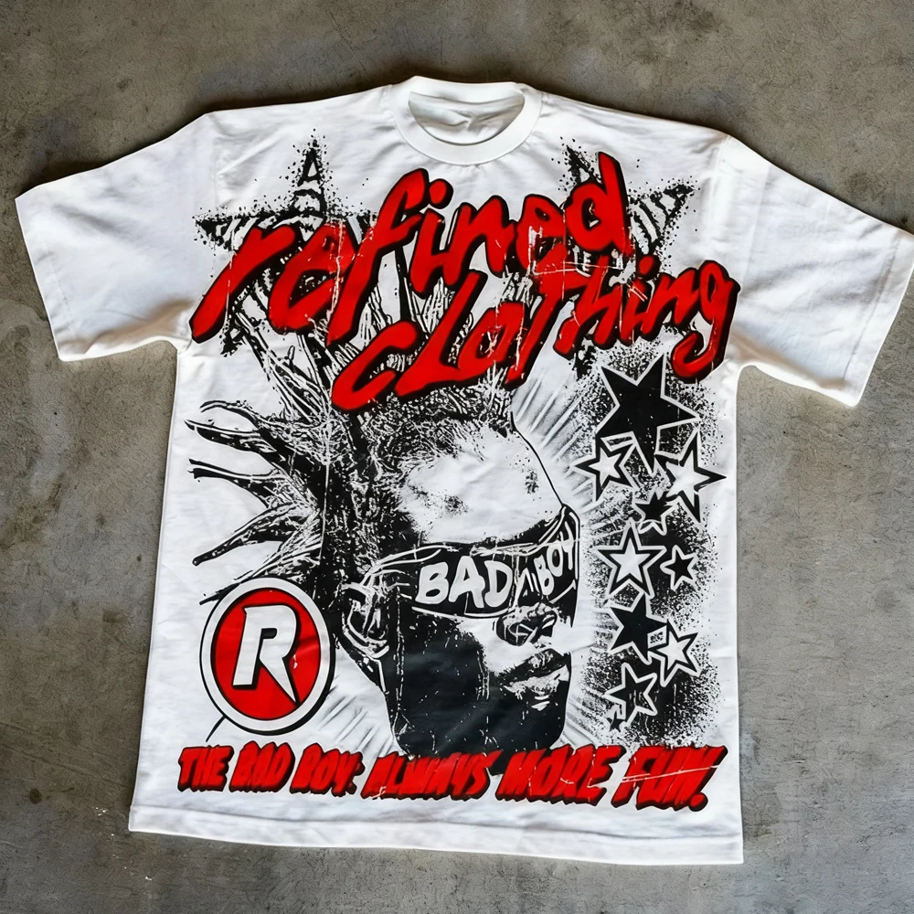 Camiseta Retro de los 90s con  - Street Fashion Graffiti reseña y precio