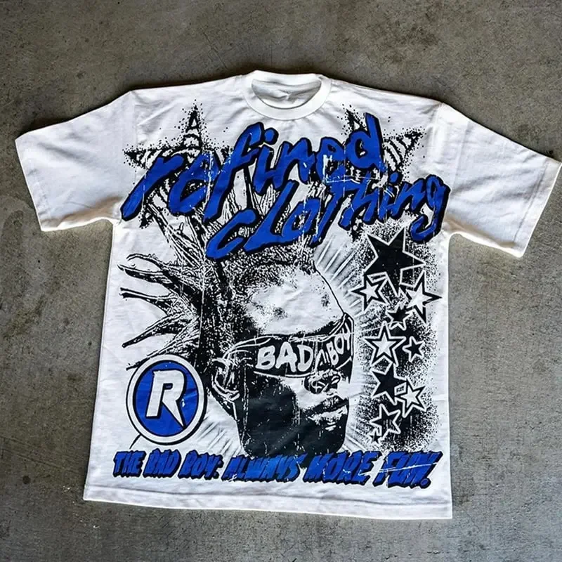 Camiseta Retro de los 90s con  - Street Fashion Graffiti reseña y precio