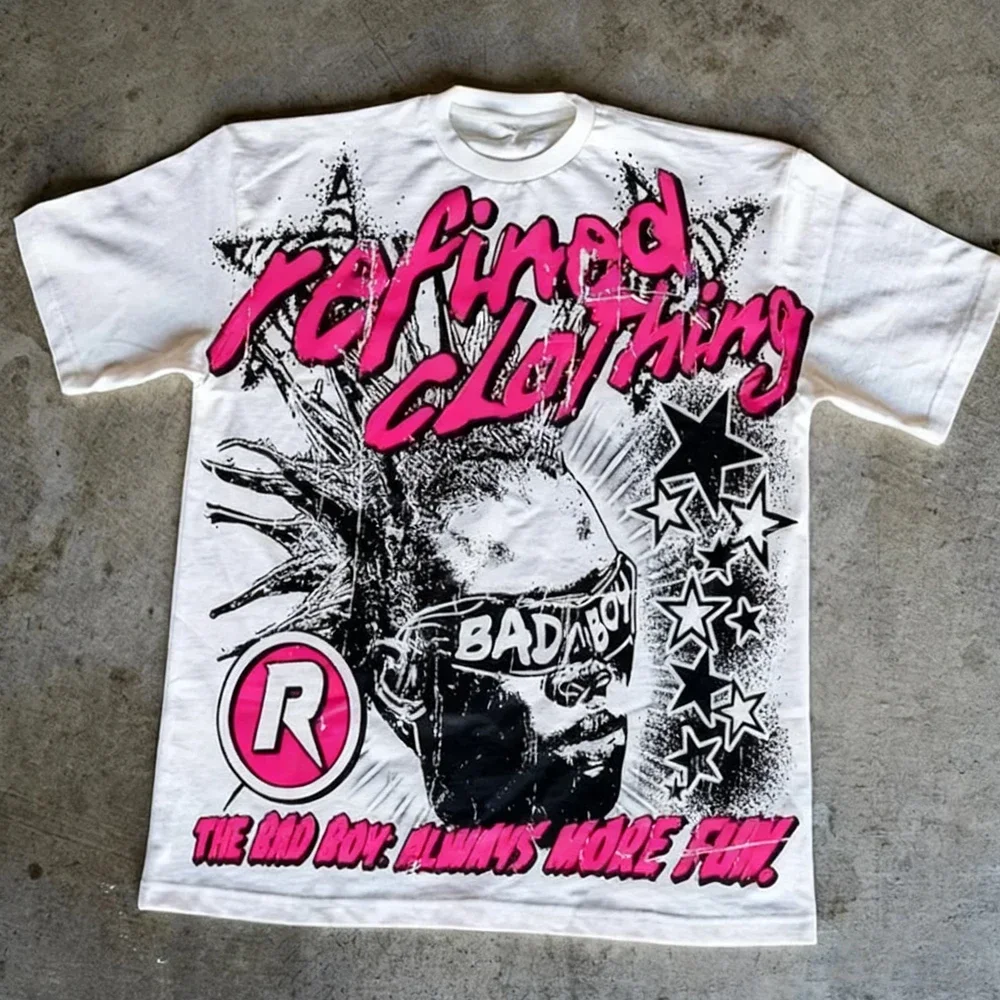 Camiseta Retro de los 90s con  - Street Fashion Graffiti reseña y precio