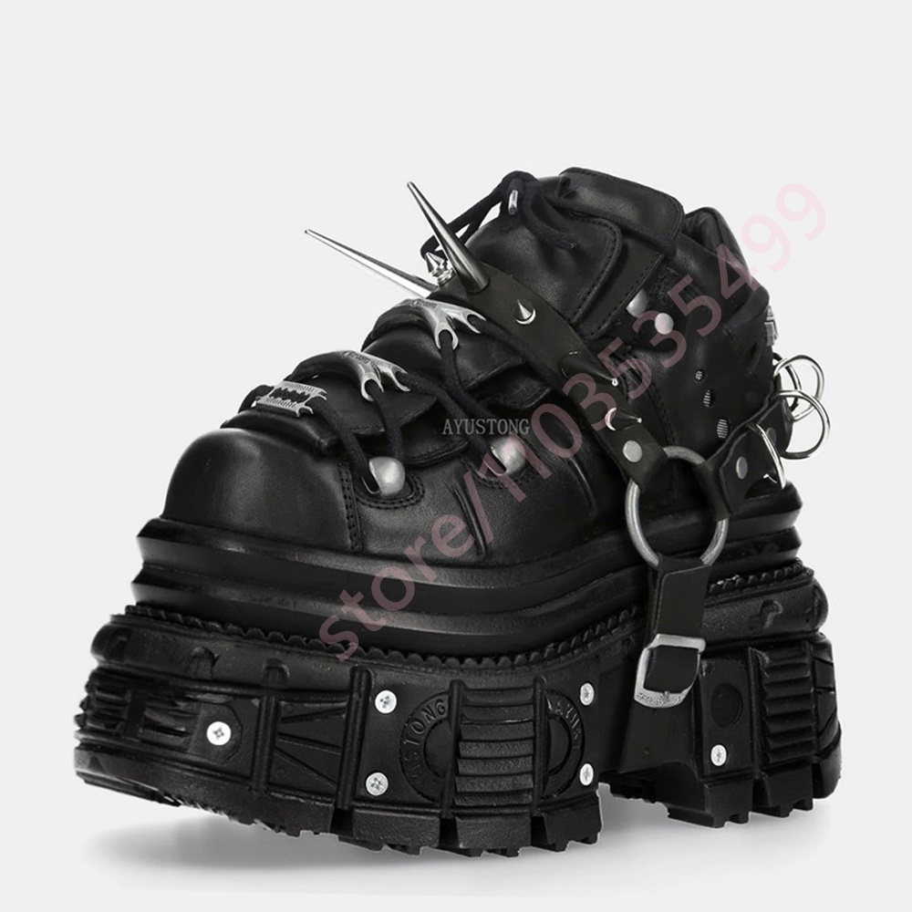 Zapatillas de plataforma gótic - Street Fashion News reseña y precio