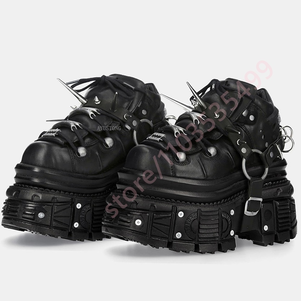 Zapatillas de plataforma gótic - Street Fashion News reseña y precio