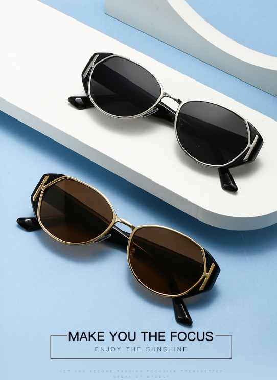 Gafas de sol modernas y a la m - Street Fashion Pose reseña y precio
