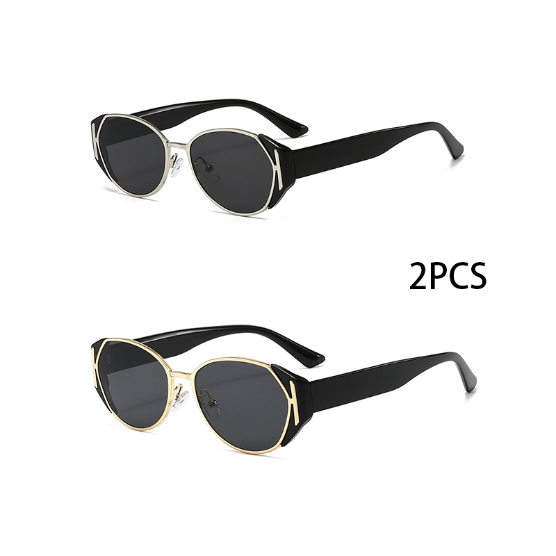 Gafas de sol modernas y a la m - Street Fashion Pose reseña y precio