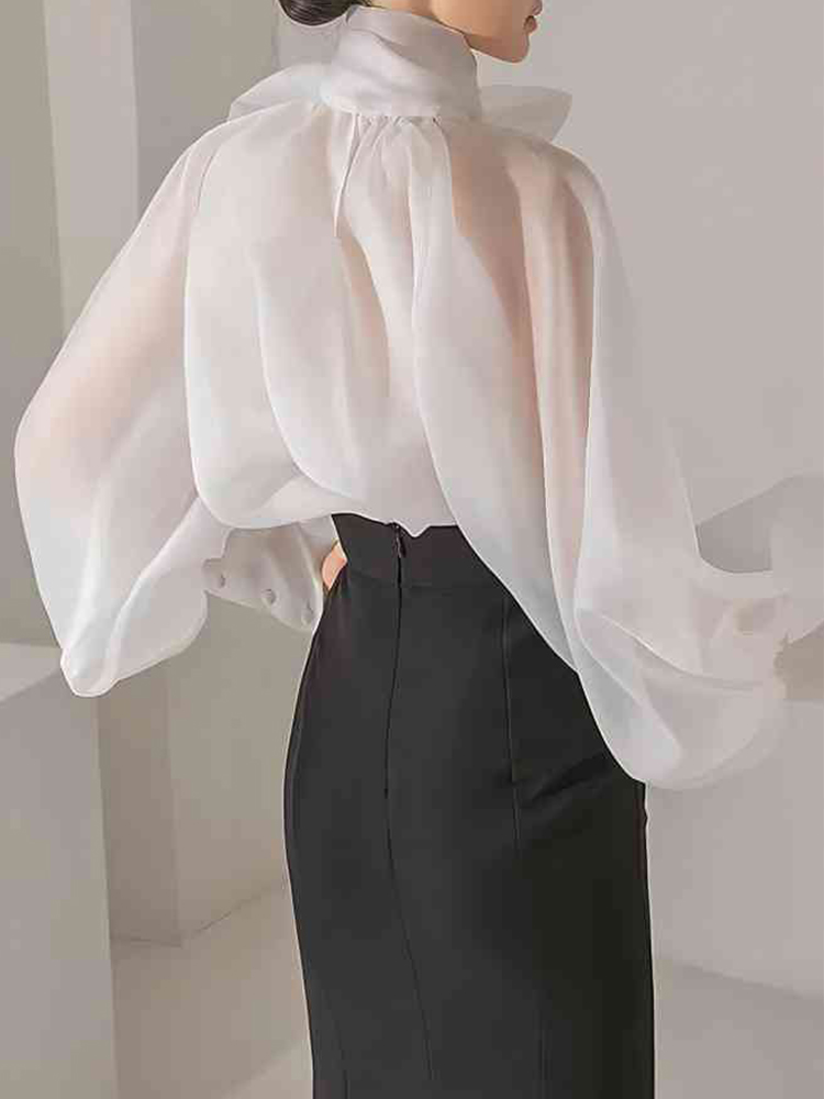 Camisa elegante de manga acamp - Street Fashion Necklace reseña y precio