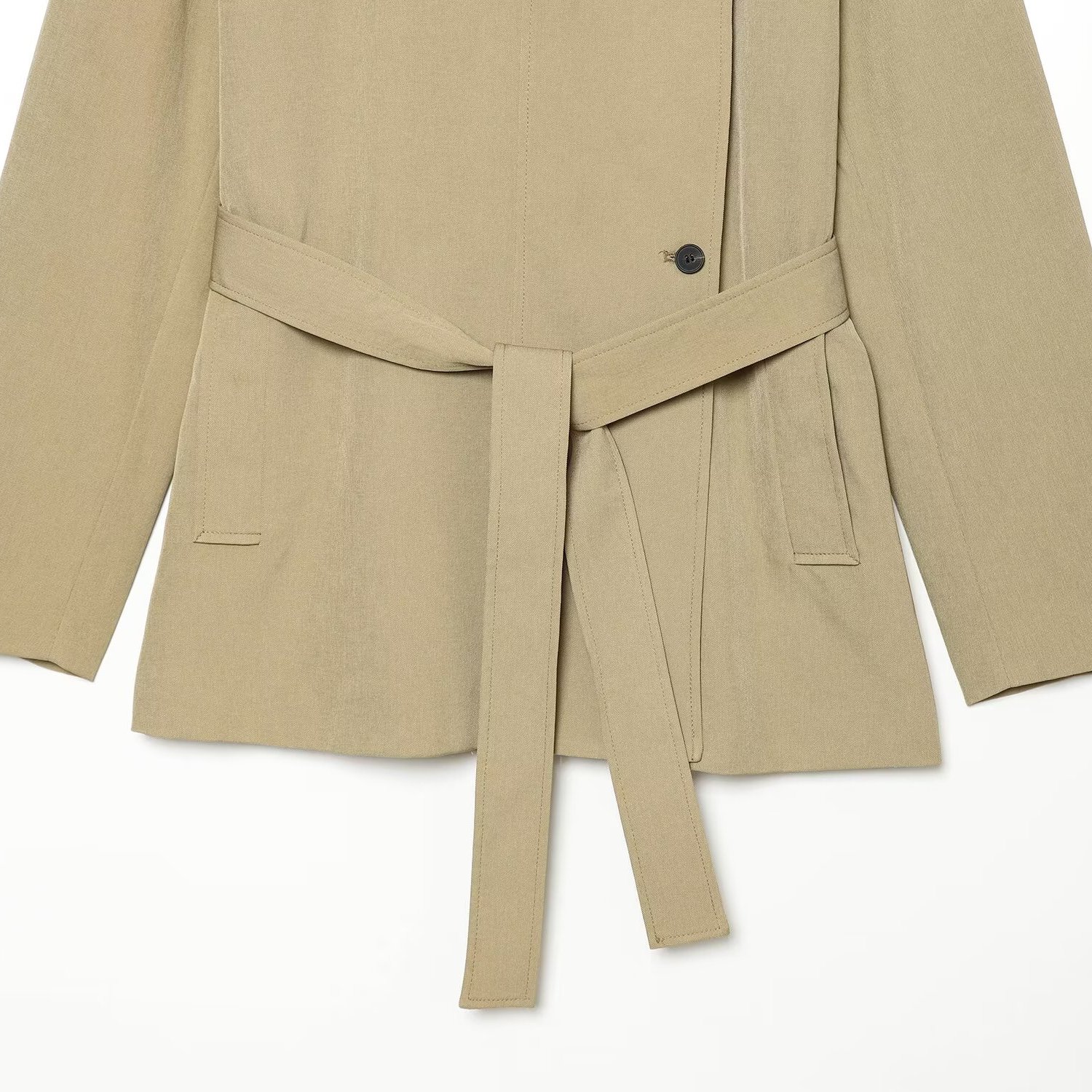 Abrigo de Mujer con Cinturón E - Street Fashion Online reseña y precio