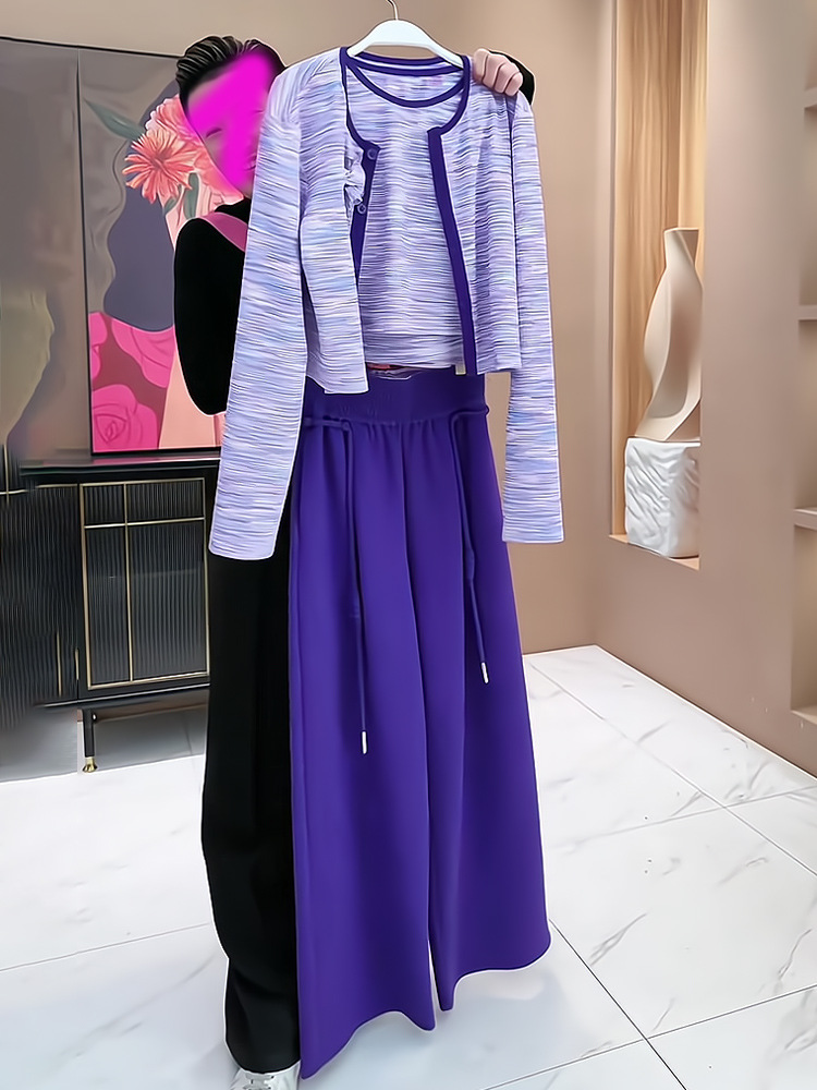 Conjunto de pantalones anchos  - Street Fashion Online reseña y precio