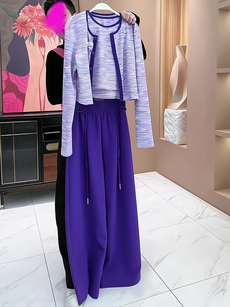 Conjunto de pantalones anchos  - Street Fashion Online reseña y precio