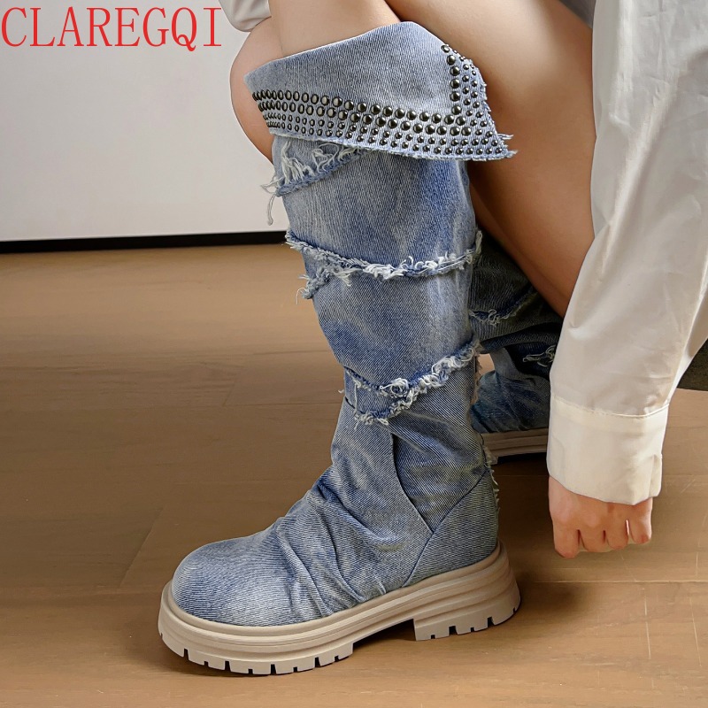 Botas de otoño para mujer, est - Street Fashion Girl reseña y precio