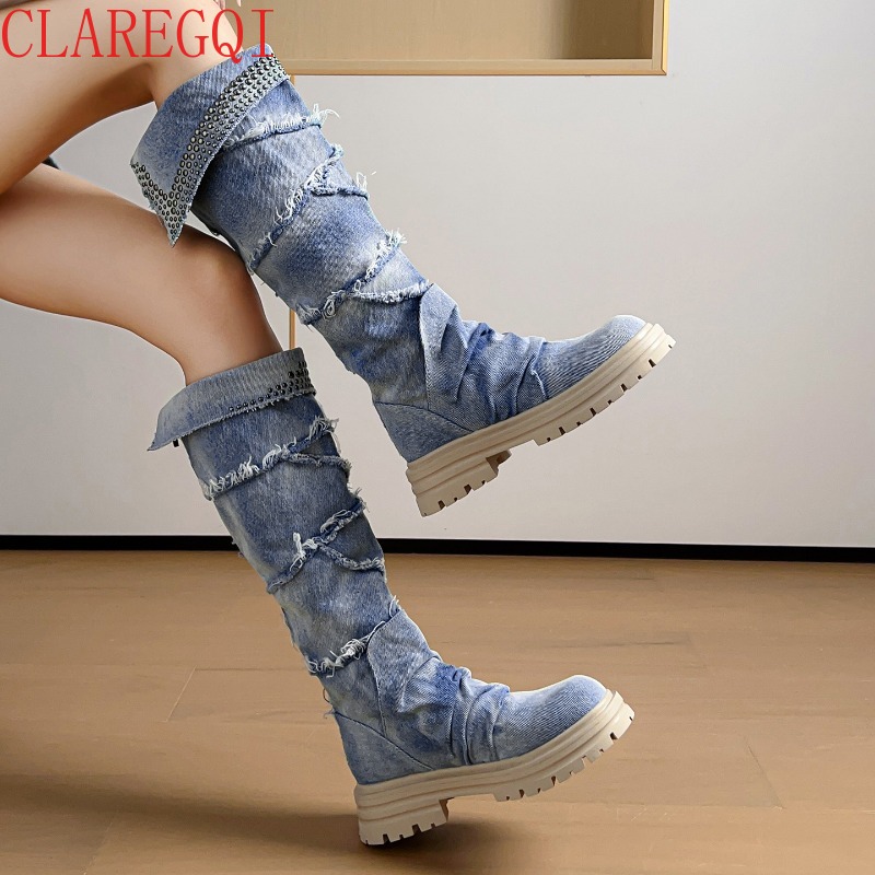 Botas de otoño para mujer, est - Street Fashion Girl reseña y precio