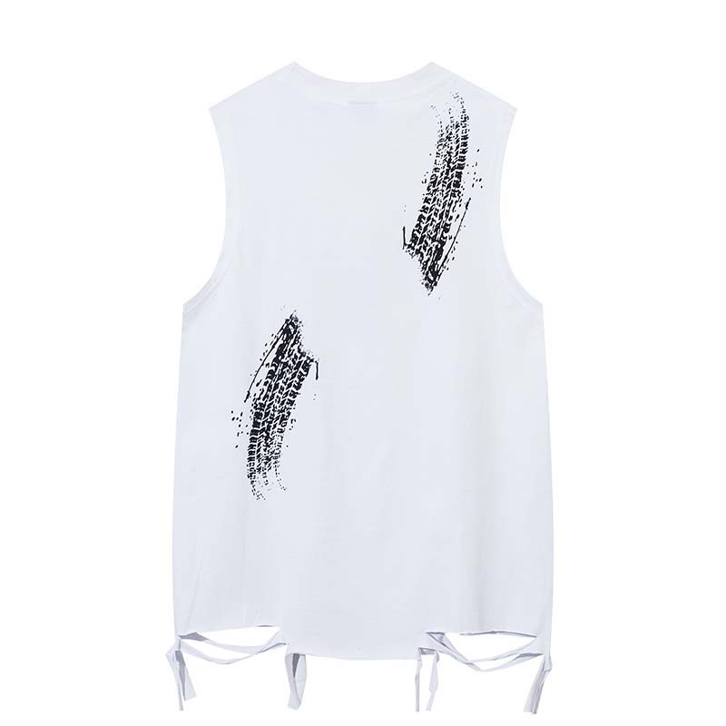 Camisetas sin mangas de moda p - Street Fashion Graffiti reseña y precio